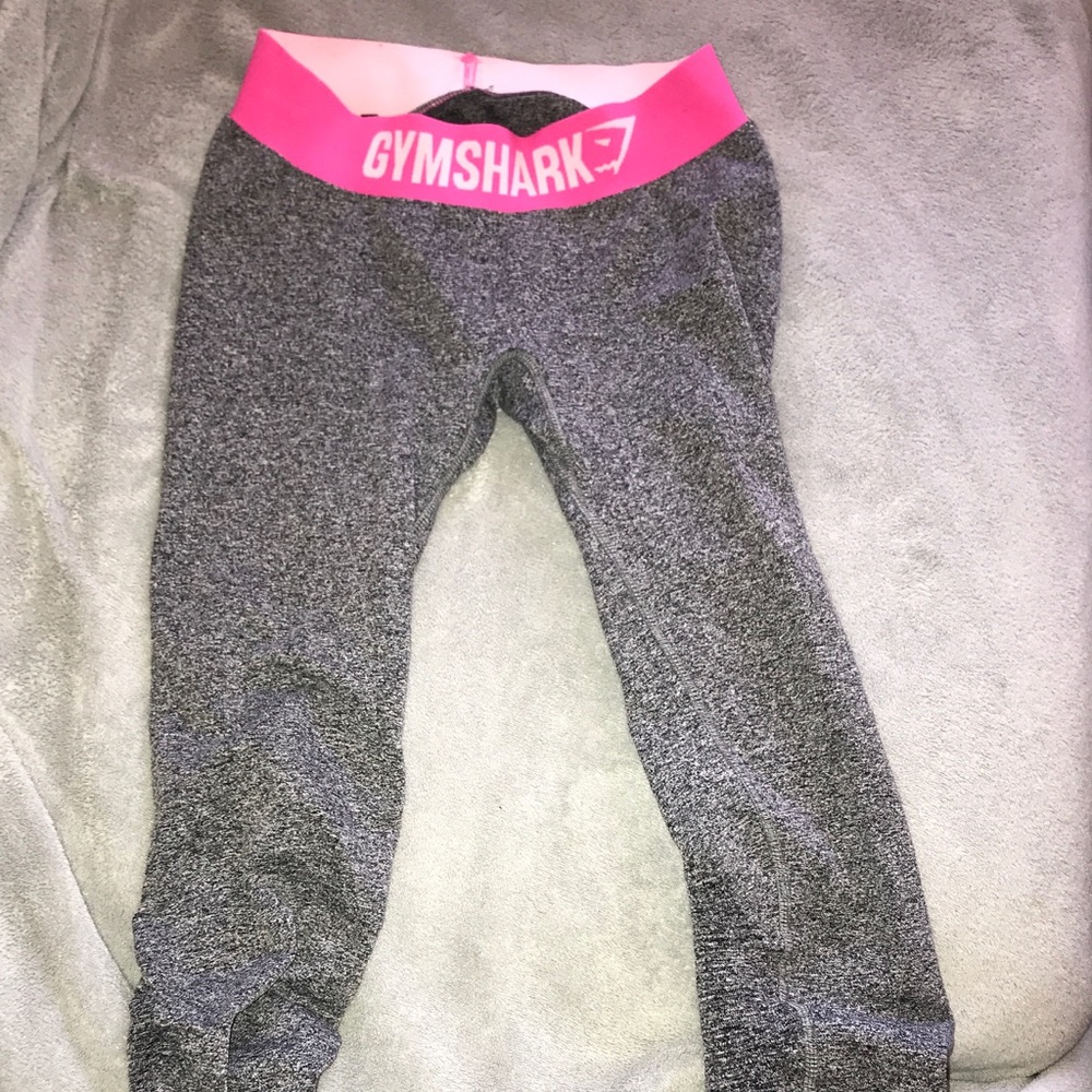 Gymshark ORIGINAL flex leggings! Pink and grey XS